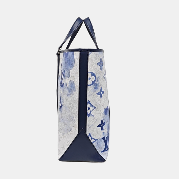 WEEK-END GM Monogram Coated Canvas Blue