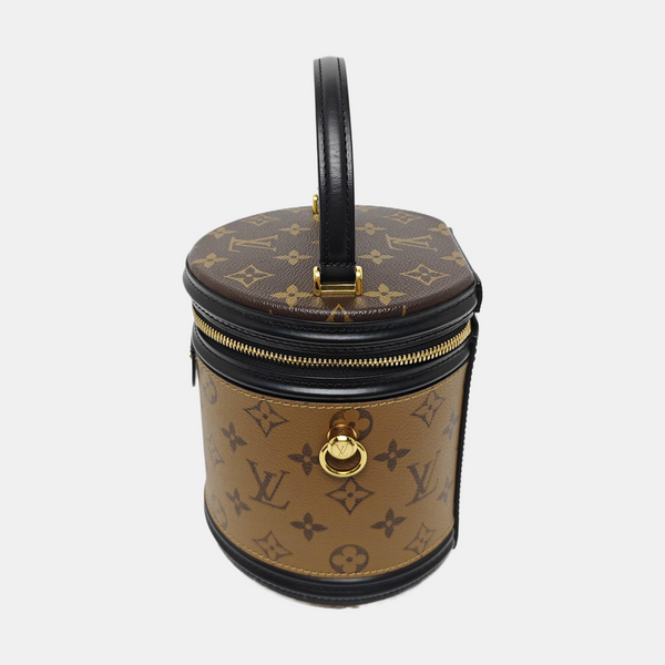 CANNES PM Monogram Coated Canvas Brown