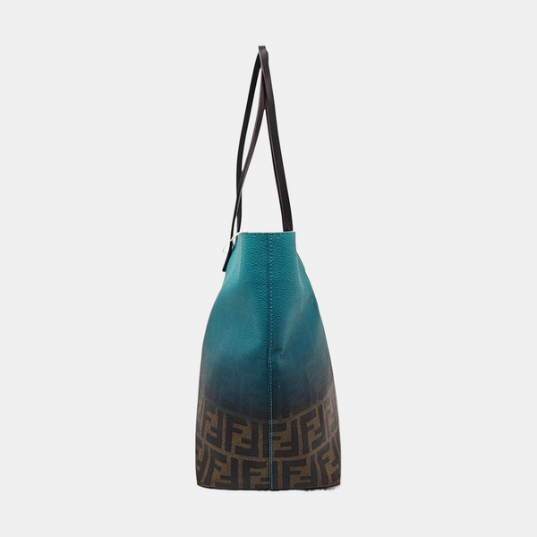 Coated Canvas Tote Bag Multicolor
