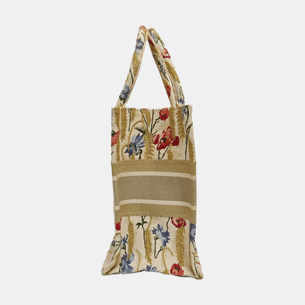 Book Tote Medium Canvas Beige