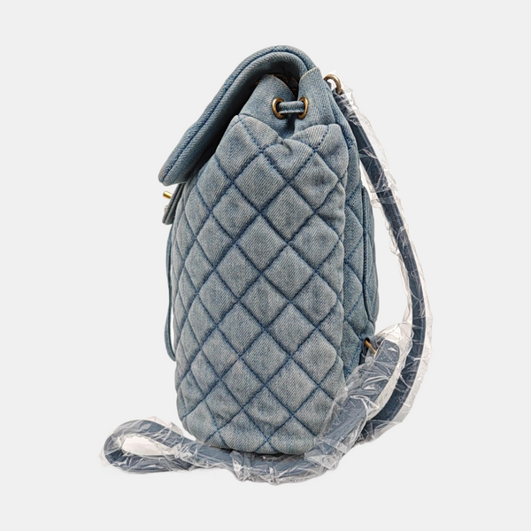 URBAN SPIRIT Small Quilted Canvas Blue