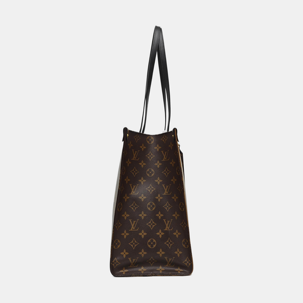 ONTHEGO GM Monogram Coated Canvas Brown