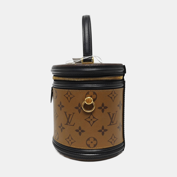 CANNES PM Monogram Coated Canvas Brown