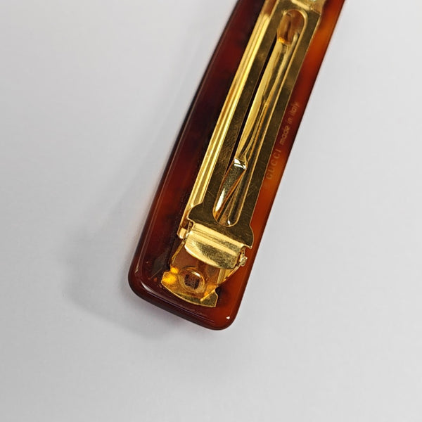 Synthetic Hair Clip Brown