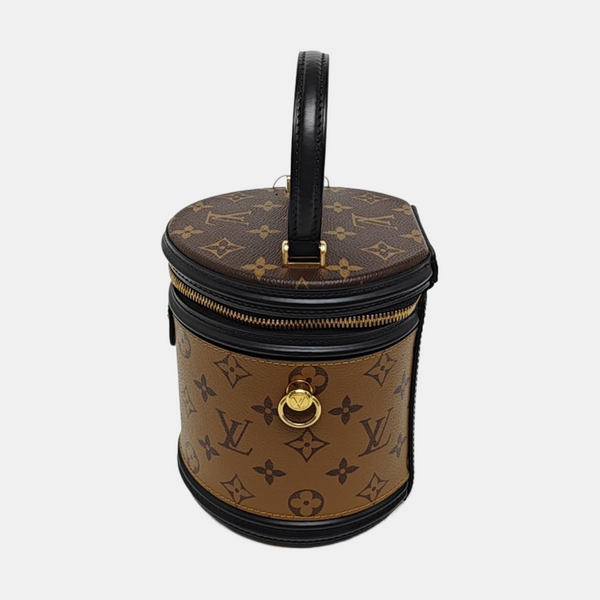 CANNES PM Monogram Coated Canvas Brown