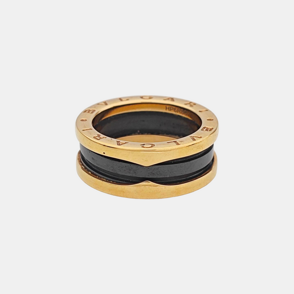 B.ZERO1 18k Rose Gold Ring EU 53
