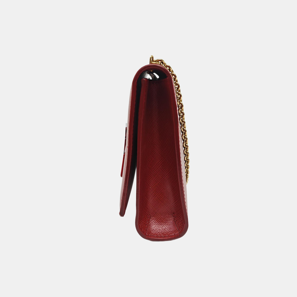 Ginny Calfskin Red