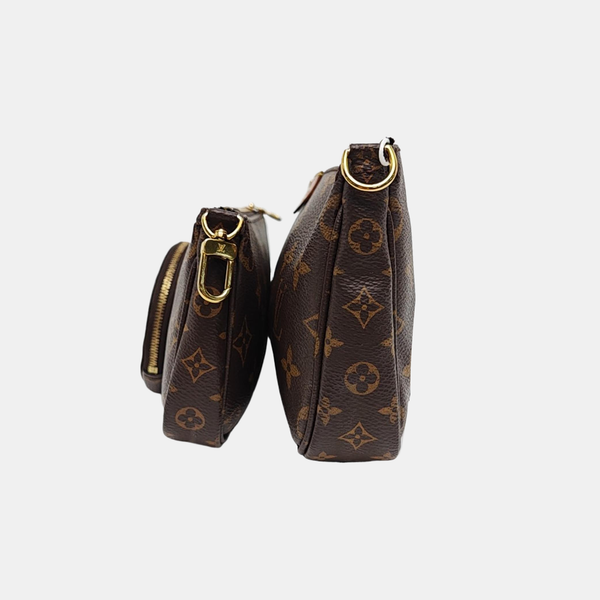 MULTI Monogram Coated Canvas Brown