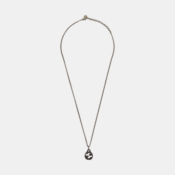Interlocking G 925 Sterling Silver Necklace