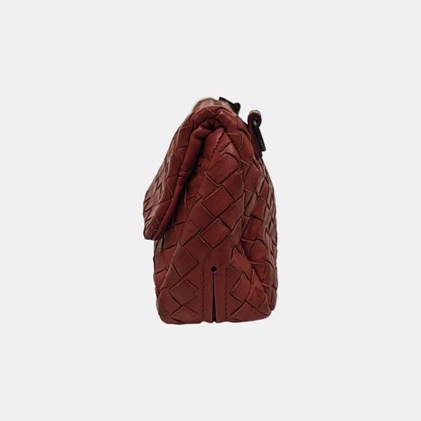 Messenger Lambskin Red