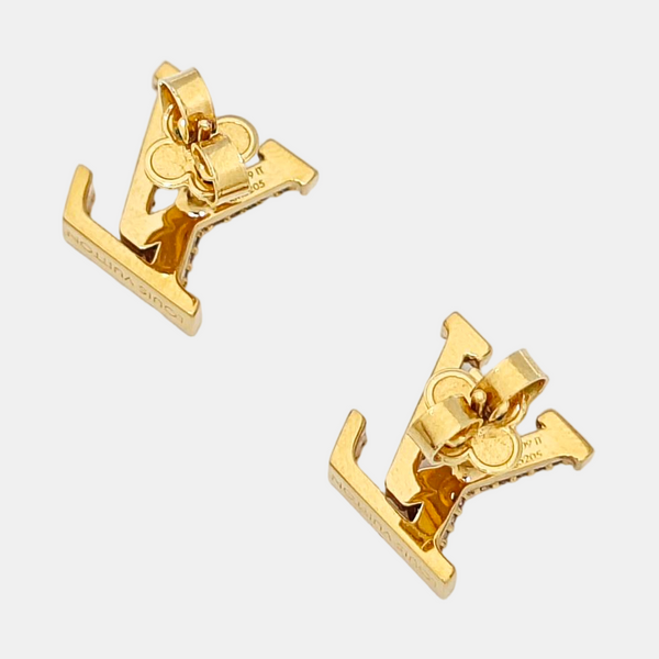Metal Gold Stud Earrings