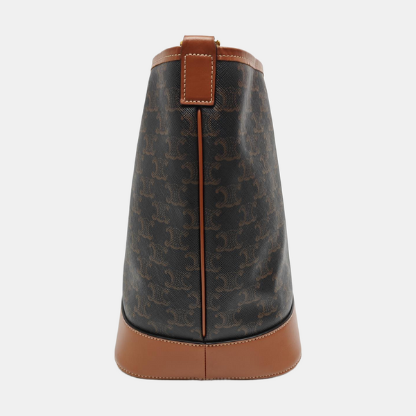 TRIOMPHE CANVAS Medium Coated Canvas Brown
