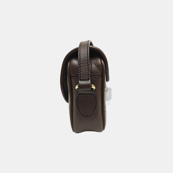 Monogram Coated Canvas Shoulder Bag Beige