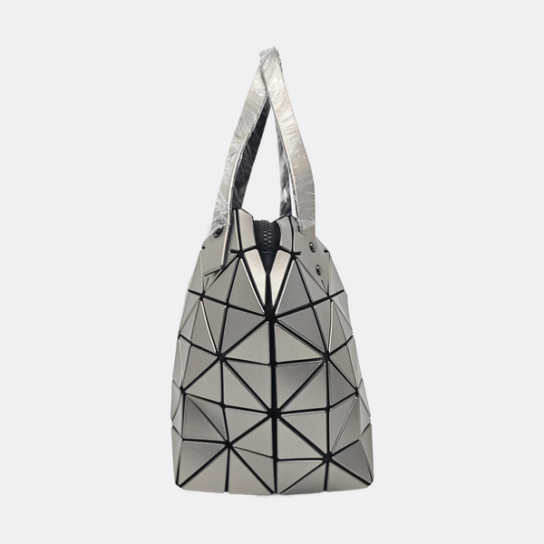 Special Material Top Handle Bag Beige
