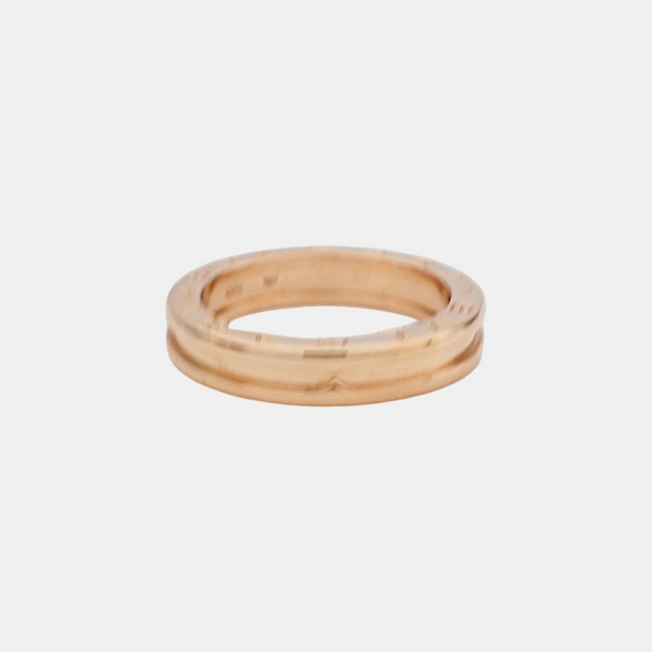B.ZERO1 18k Rose Gold Ring EU 60