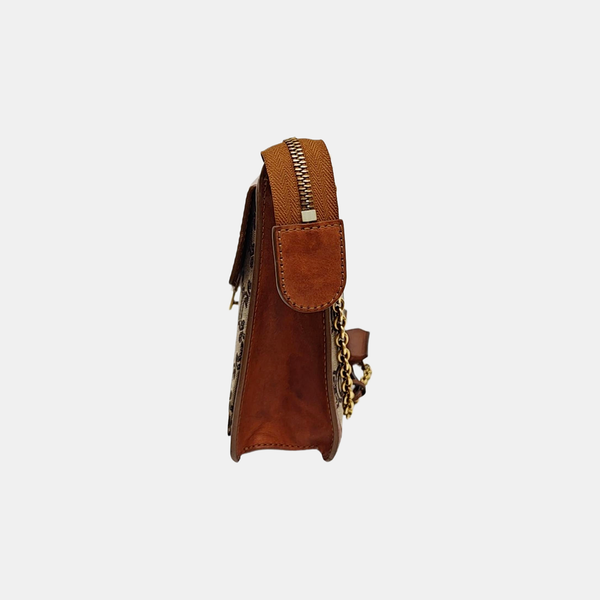 Canvas Shoulder Bag Beige