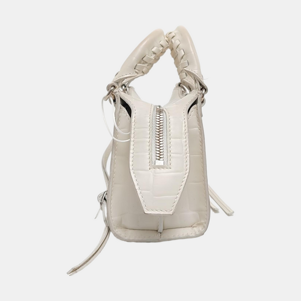 Authenticated pre-owned Neo Classic Calfskin White - Tote Bag at Looply