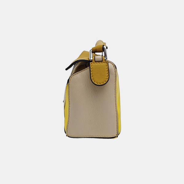 Puzzle Mini Calfskin Multicolor