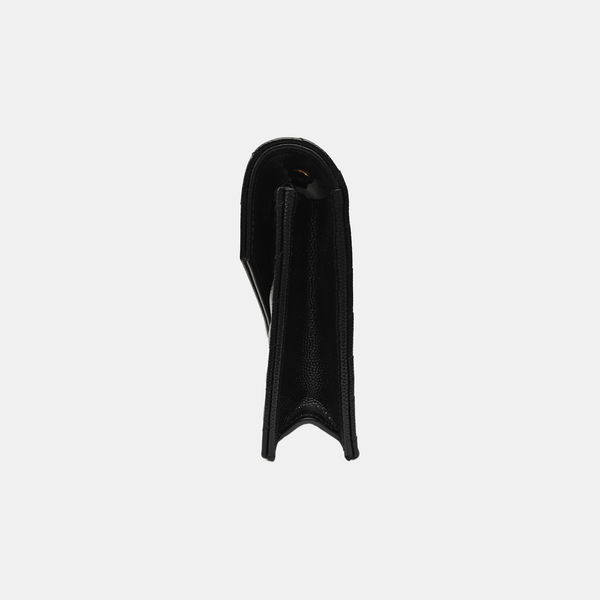 MONOGRAM WOC Chevron Calfskin Black