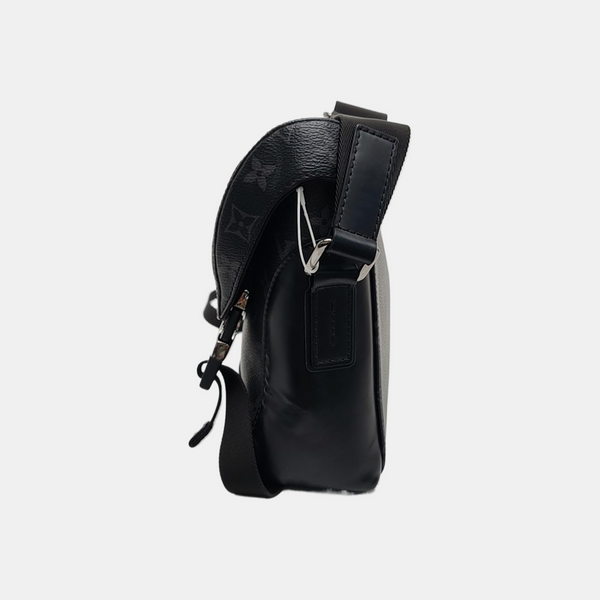 VOYAGER PM Monogram Coated Canvas Black