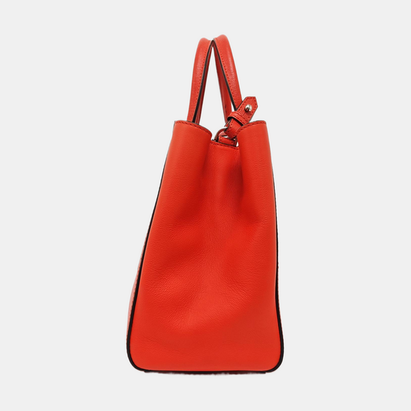 2 Jours Small Calfskin Red