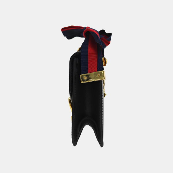 Sylvie Mini Calfskin Black