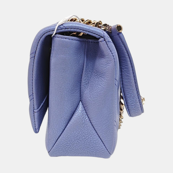 SERPENTI CABOCHON Small Quilted Lambskin Blue