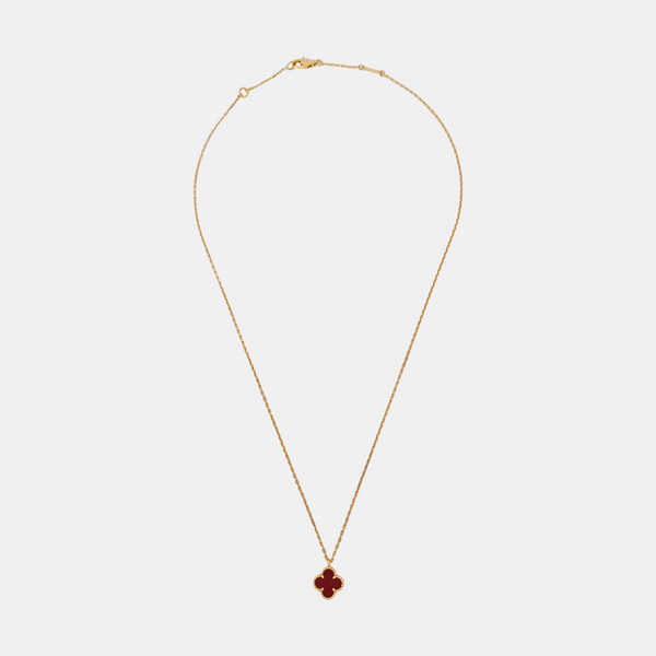 Sweet Alhambra 18k Rose Gold Necklace