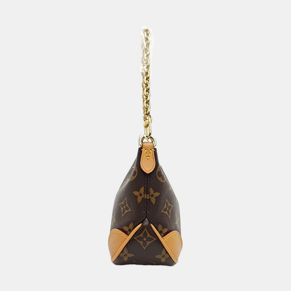 BOULOGNE Nano Monogram Coated Canvas Brown