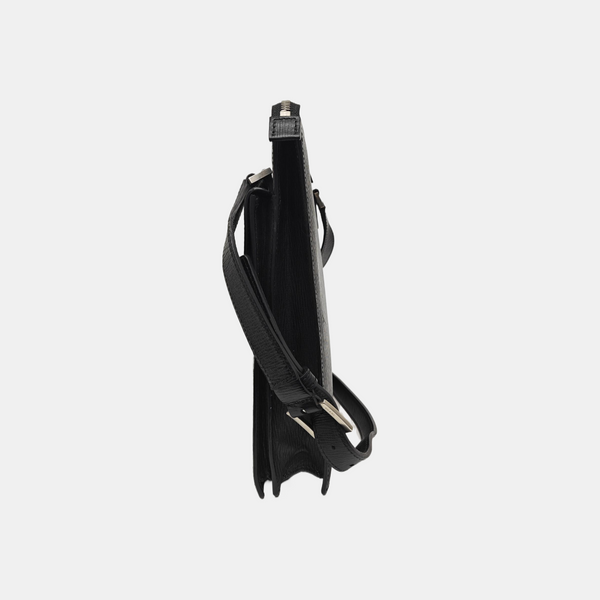 Calfskin Shoulder Bag Black