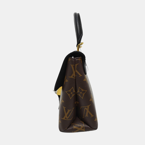 Authenticated pre-owned LOCKY BB Monogram Coated Canvas Brown - Shoulder Bag at Looply