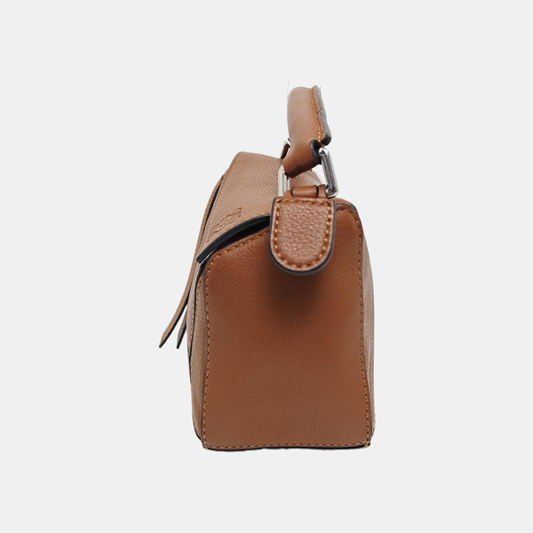 Authenticated pre-owned Puzzle Mini Calfskin Brown - Shoulder Bag at Looply