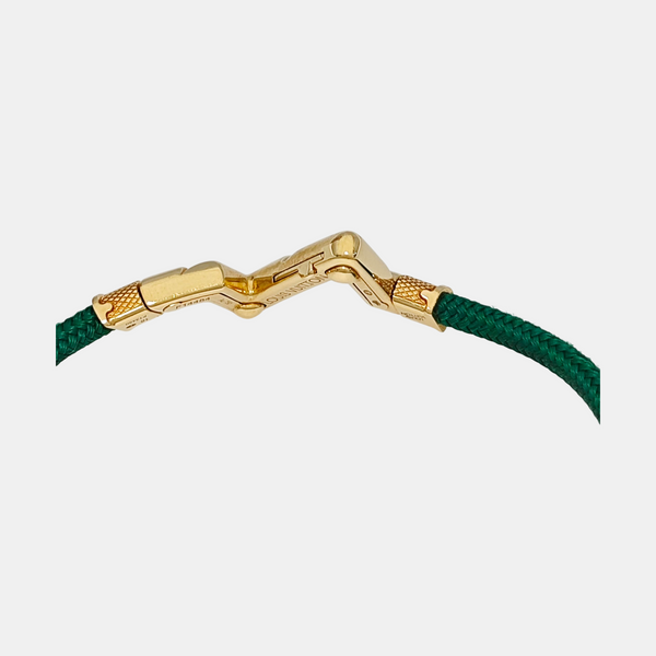 Fabric Green Bracelet