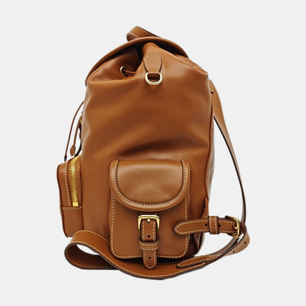 Calfskin Backpack Brown