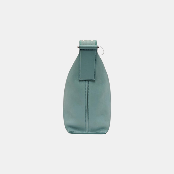 Calfskin Shoulder Bag Blue