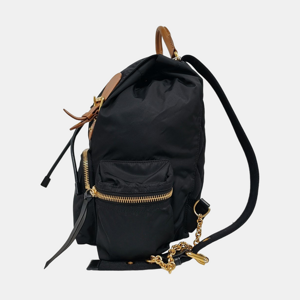 The Rucksack Medium Nylon Black