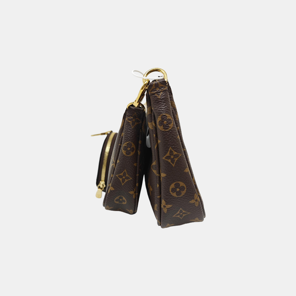 MULTI Monogram Coated Canvas Brown