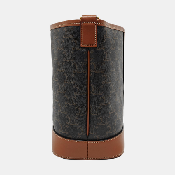 TRIOMPHE CANVAS Small Coated Canvas Brown
