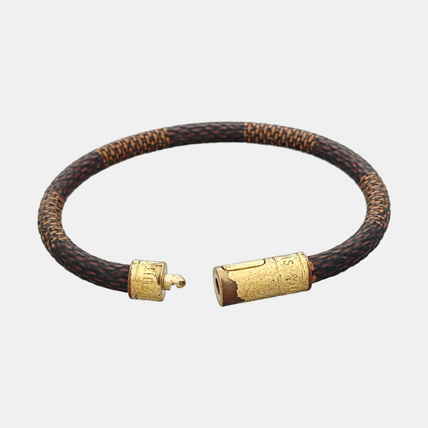CONFIDENTIEL Metal Brown Bangle