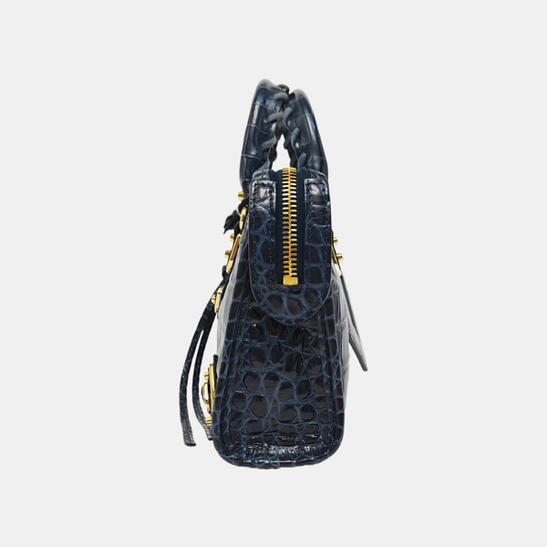 Classic City Calfskin Blue