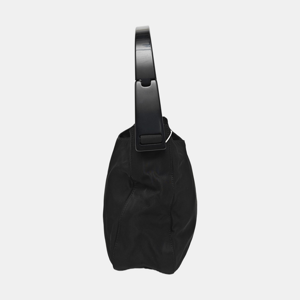 Nylon Shoulder Bag Black