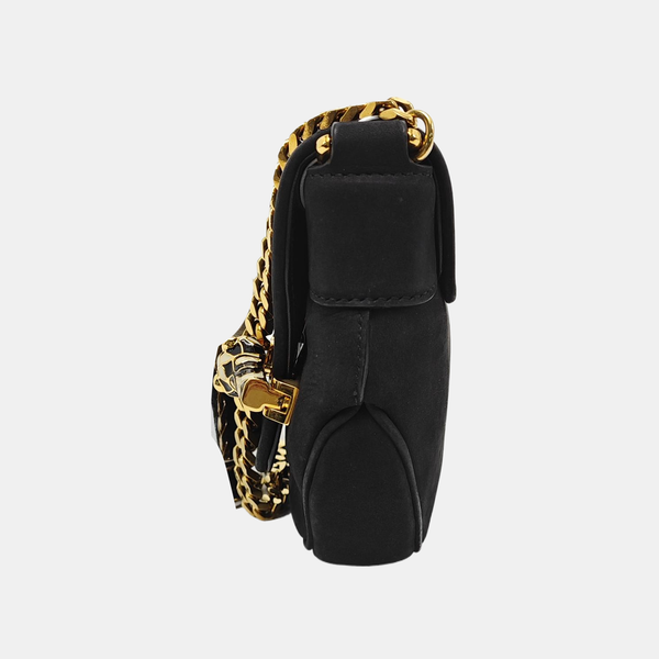 Nubuck Tigrette Leather Black