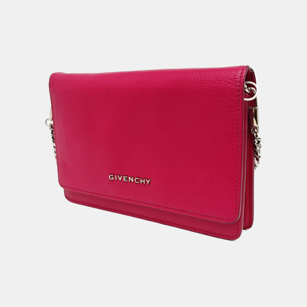 Calfskin Shoulder Bag Red