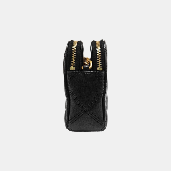 BECKY Quilted Calfskin Black