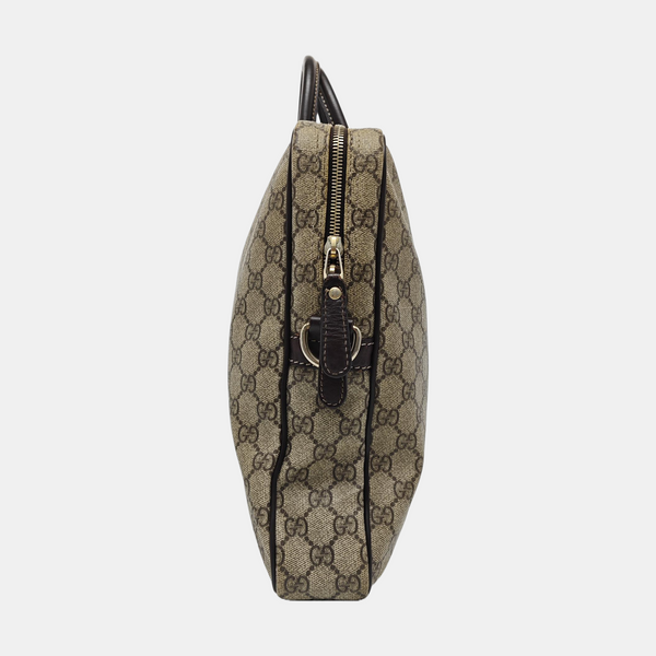 Duffle Monogram Coated Canvas Beige
