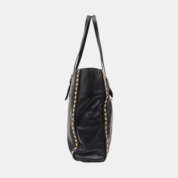 Calfskin Tote Bag Black