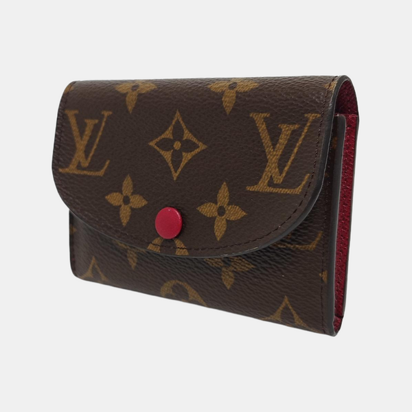 VICTORINE Monogram Coated Canvas Brown Wallet