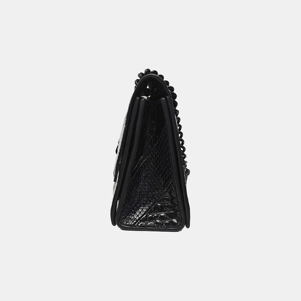 Crush Small Calfskin Black