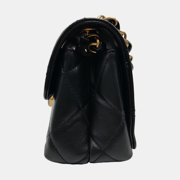 Quilted Lambskin Black