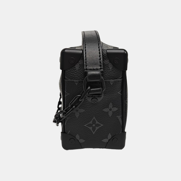 SOFT TRUNK Mini Monogram Coated Canvas Black
